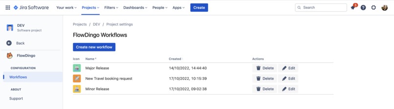 FlowDingo – Issue workflow visualisation for Jira Cloud  – screenshot 8