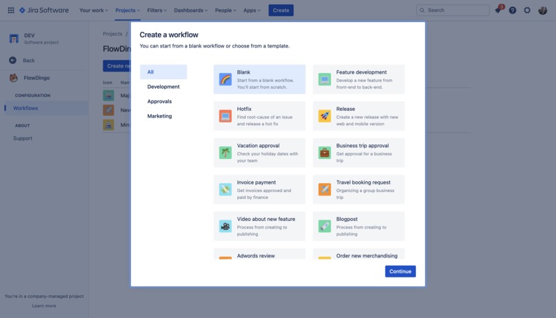 FlowDingo – Issue workflow visualisation for Jira Cloud  – screenshot 11