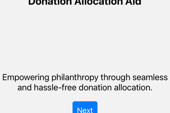 Donation Allocation Aid